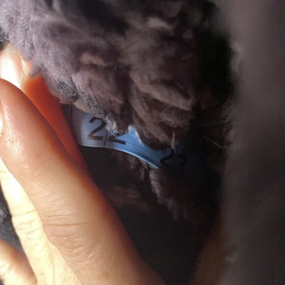 Livi Women Pullover Sweatshirt 1/4 Zip Faux Fur Jacket Sz L Cheetah Animal Blac - Picture 7 of 9